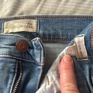 Madewell Blue Denim Jeans